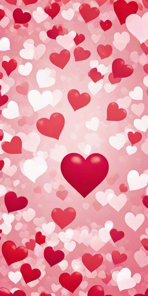 hearts iphone wallpaper