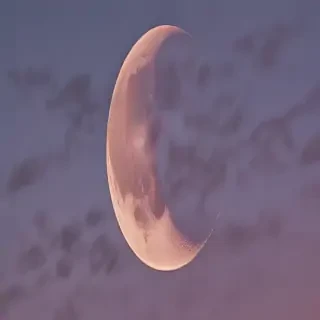 aesthetic crescent moon