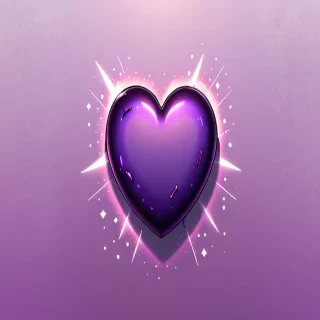 purple heart wallpaper aesthetic
