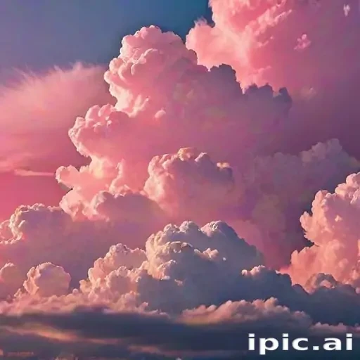 pink clouds wallpaper