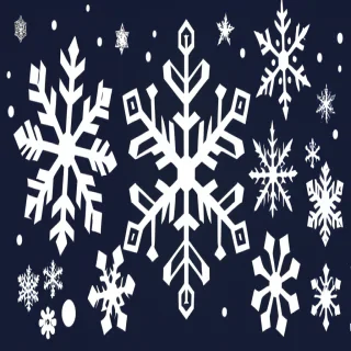 snow flakes png