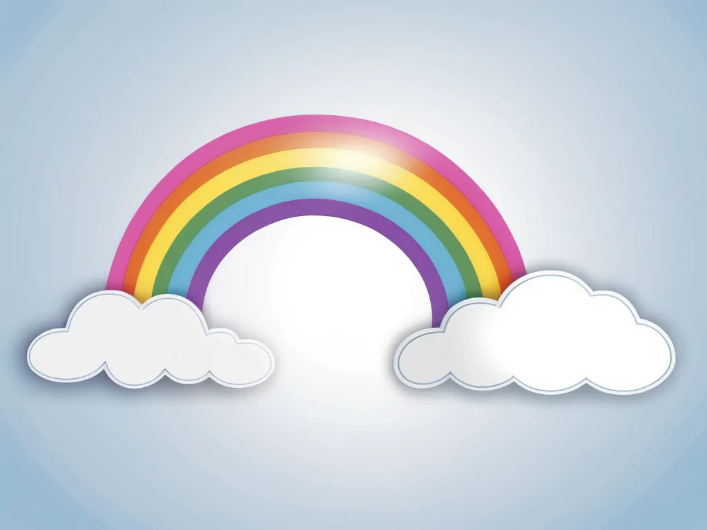 rainbow clipart png