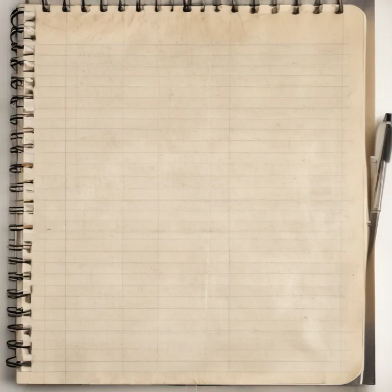 notebook paper png