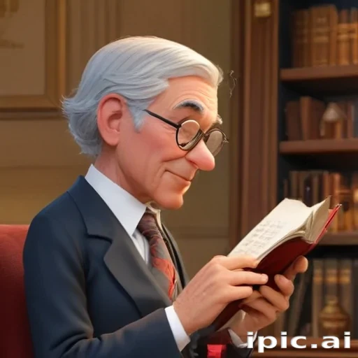 cartoon of reading