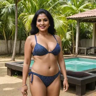 bikini aunty