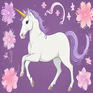 clipart unicorn