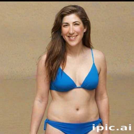 Mayim Bialik in bikini