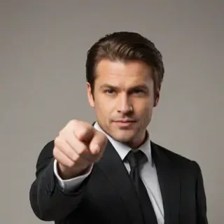 you pointing finger