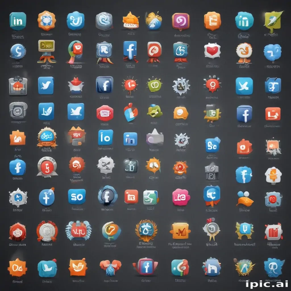 social media icons