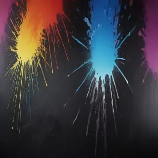 spray paint background