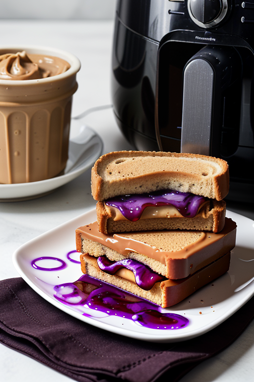 air fryer peanut butter and jelly