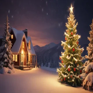 simple christmas wallpaper