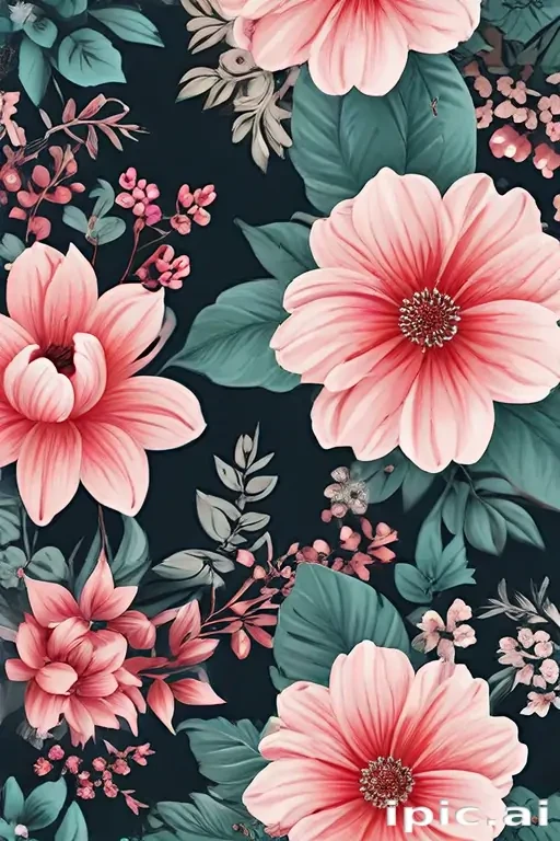 floral computer background