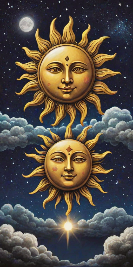 sun and moon
