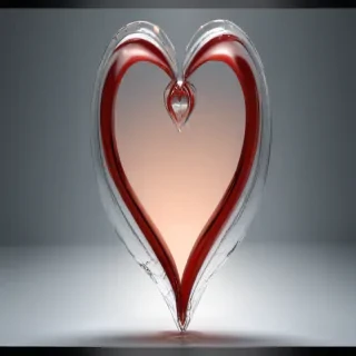 heart outline transparent