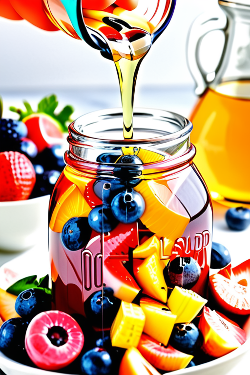 simple syrup for fruit salad