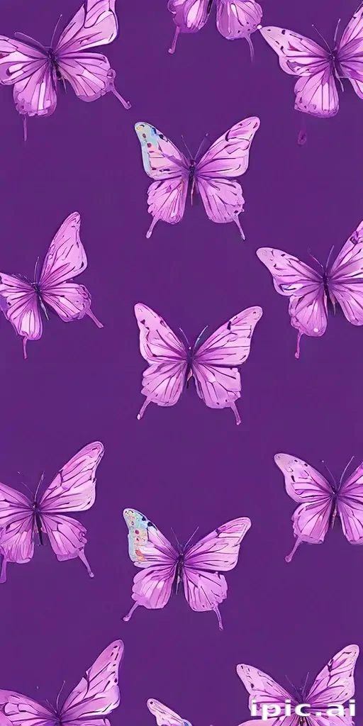 butterfly backgrounds purple