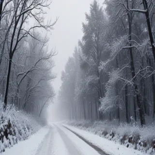 snowing iphone wallpaper
