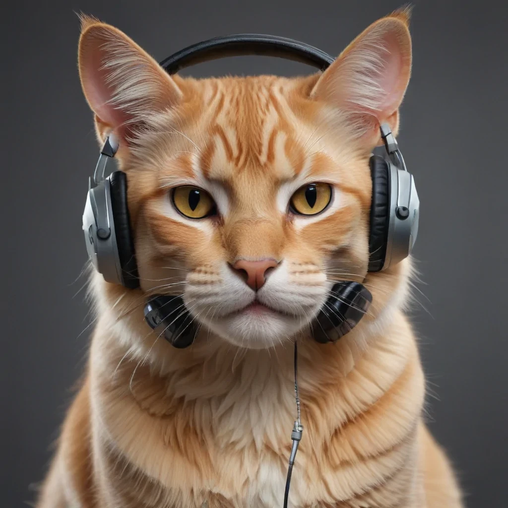 cat headphones png