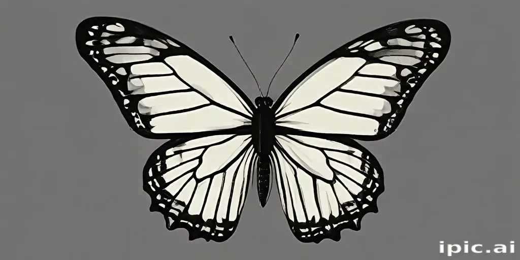 butterfly png outline