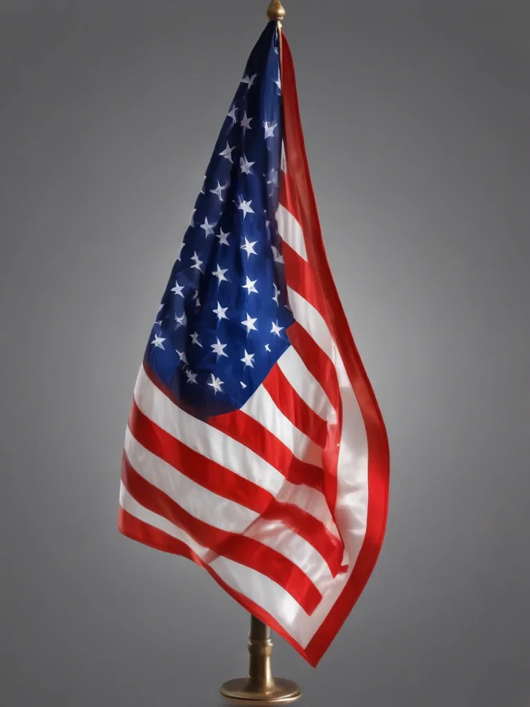 transparent american flag clipart