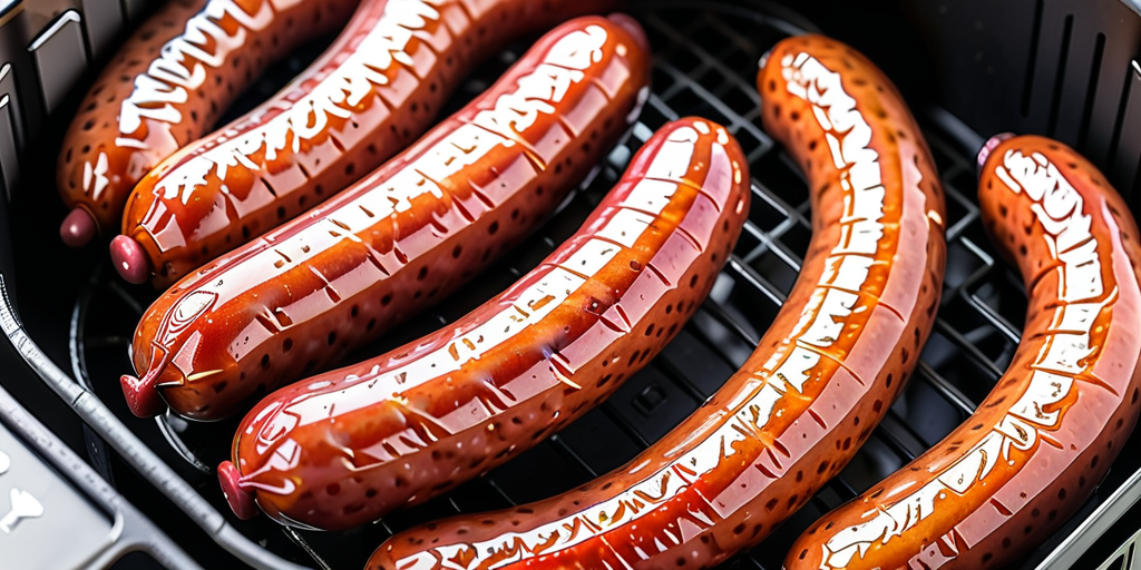 smoked sausage in the air fryer