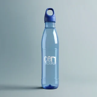 water bottle mockup