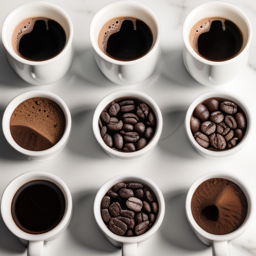 caffeine in dark roast coffee