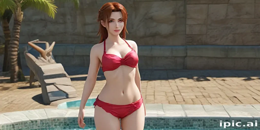 aerith gainsborough bikini