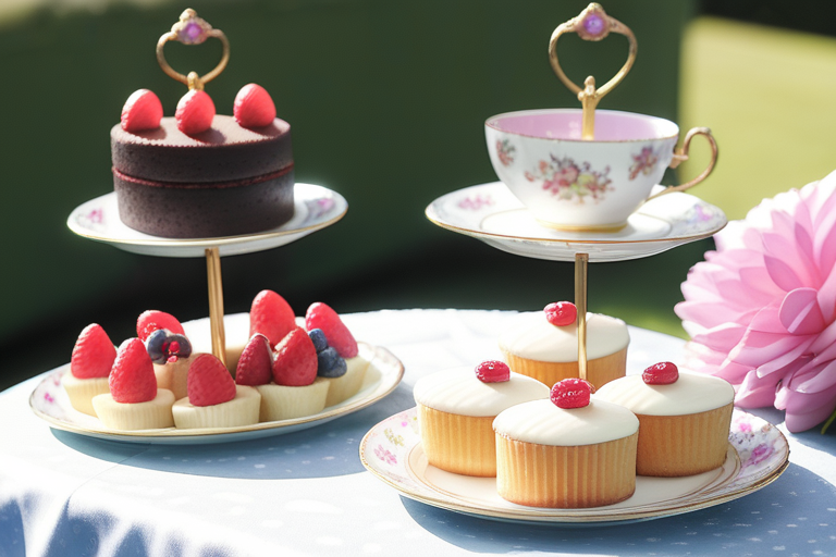 cakes for afternoon tea party