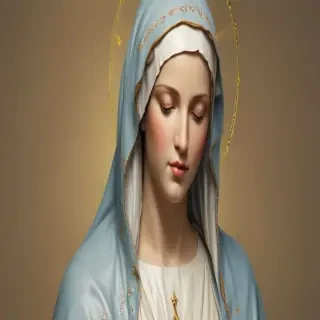 virgin mary clip art
