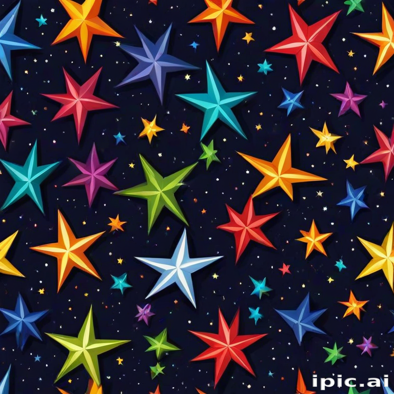3d star wallpaper