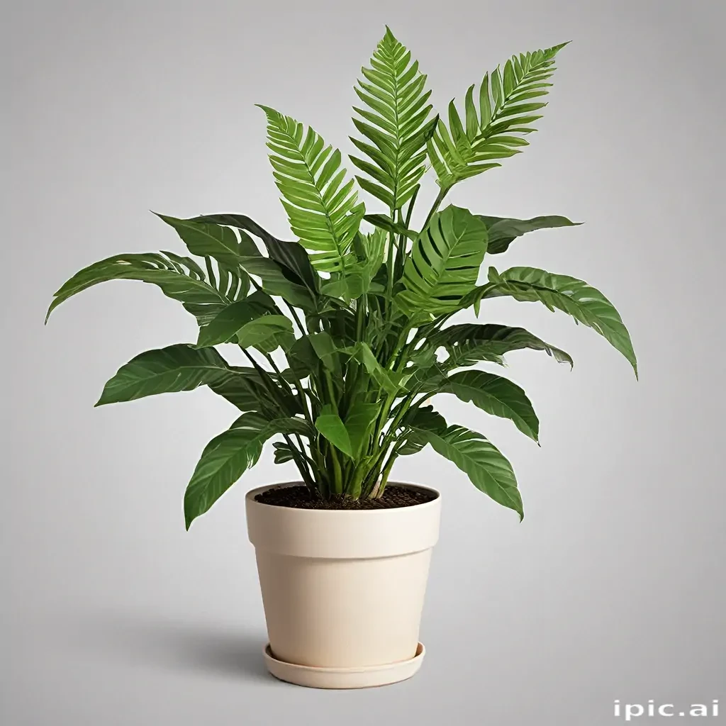 plants no background