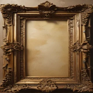 antique frame png