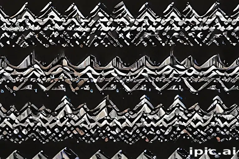 black with white pattern