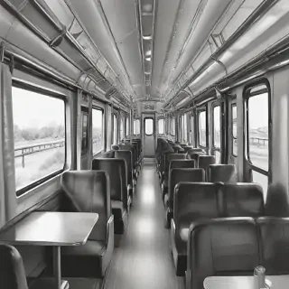 train sketch