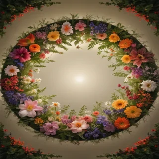 flower circle