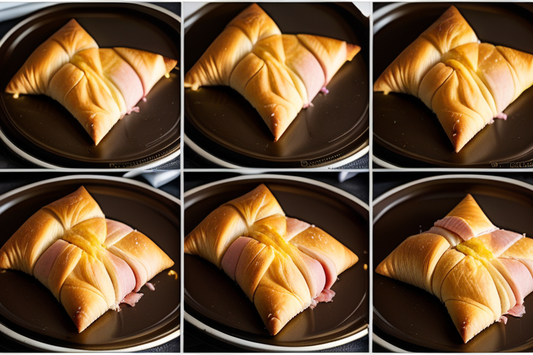 crescent rolls ham and cheese
