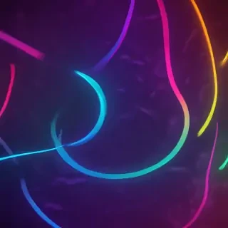 neon color background