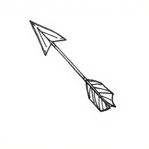 hand drawn arrow