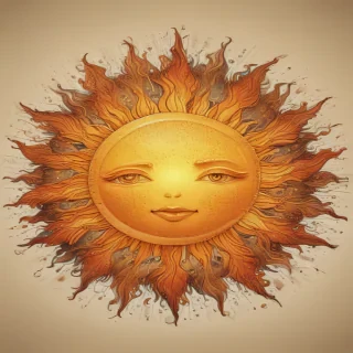 sun doodle