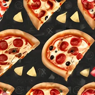 transparent pizza clipart