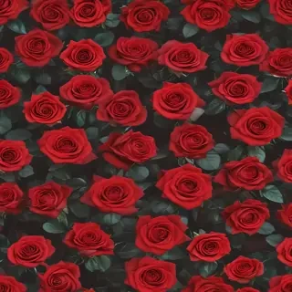 red roses aesthetic