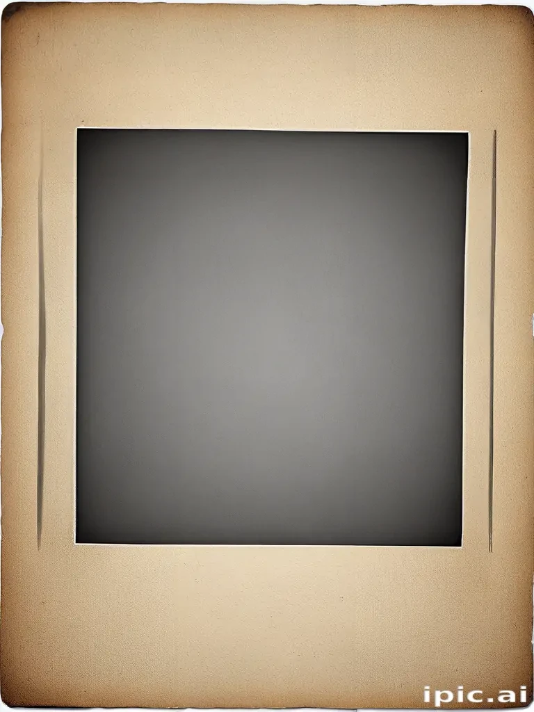 polaroid photo frame png