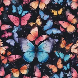 aesthetic butterfly wallpaper