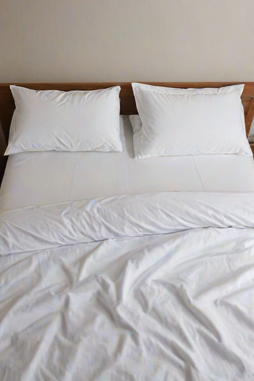 bed top view