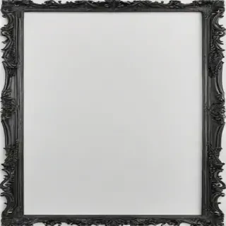 black frame transparent