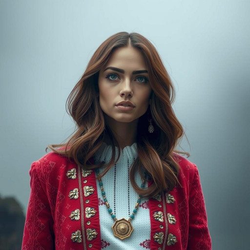 Portrait of a Brazilian woman in her 20s