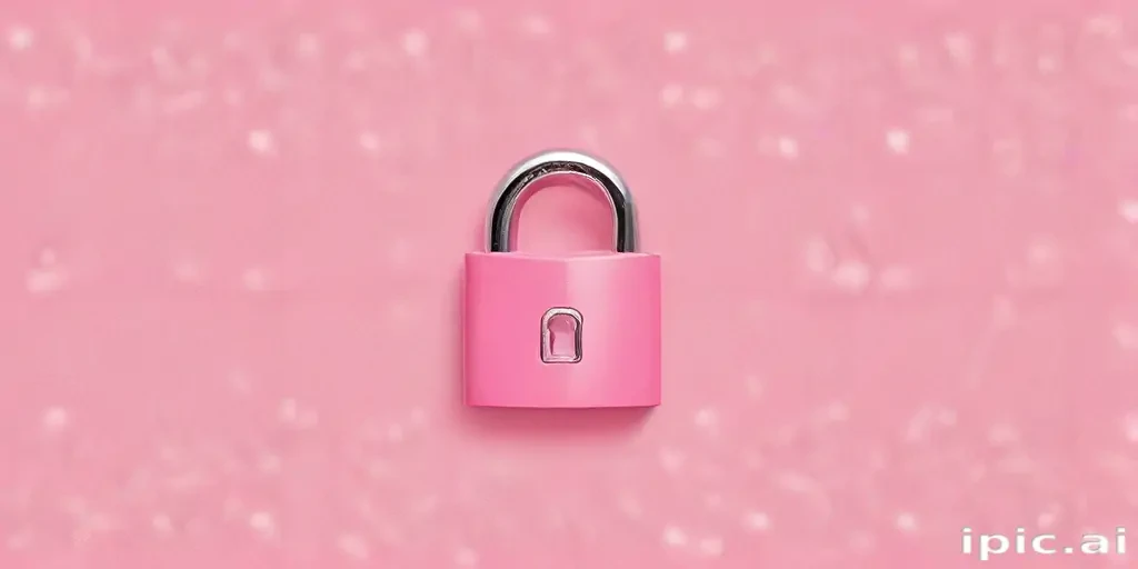 pink lock screen wallpaper