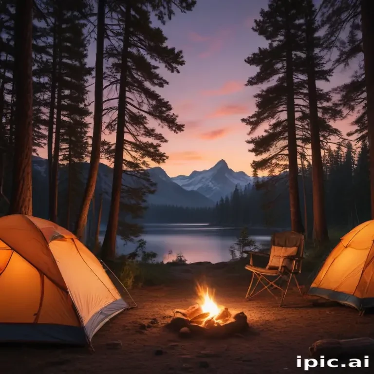 camping background